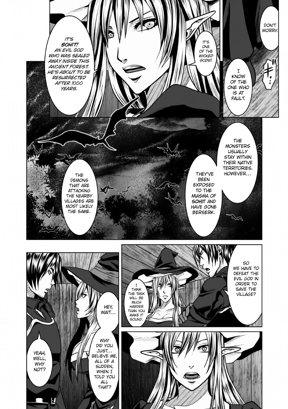 DHM - Dungeon + Harem + Master Chapter 4 page 3 - Chapter 4