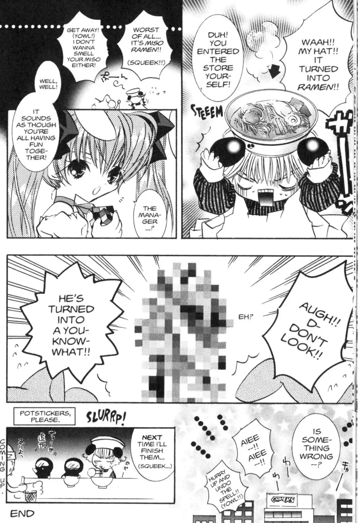 Di Gi Charat Chapter 23 page 4 - Chapter 23: What's Wrong with this Picture? (PEACH-PIT)