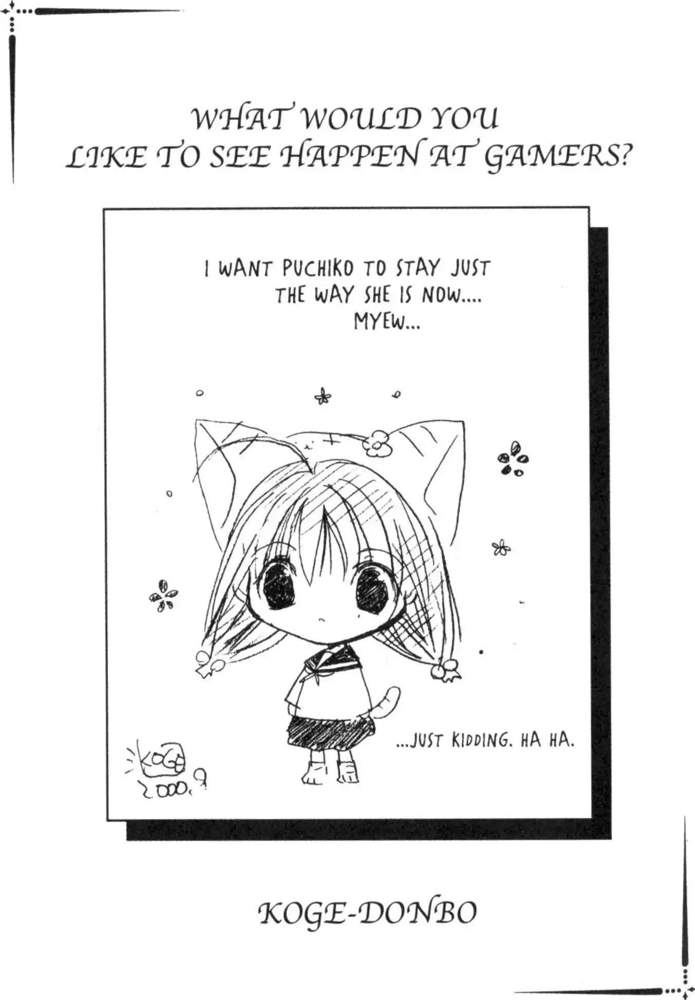 Di Gi Charat Chapter 23 page 5 - Chapter 23: What's Wrong with this Picture? (PEACH-PIT)