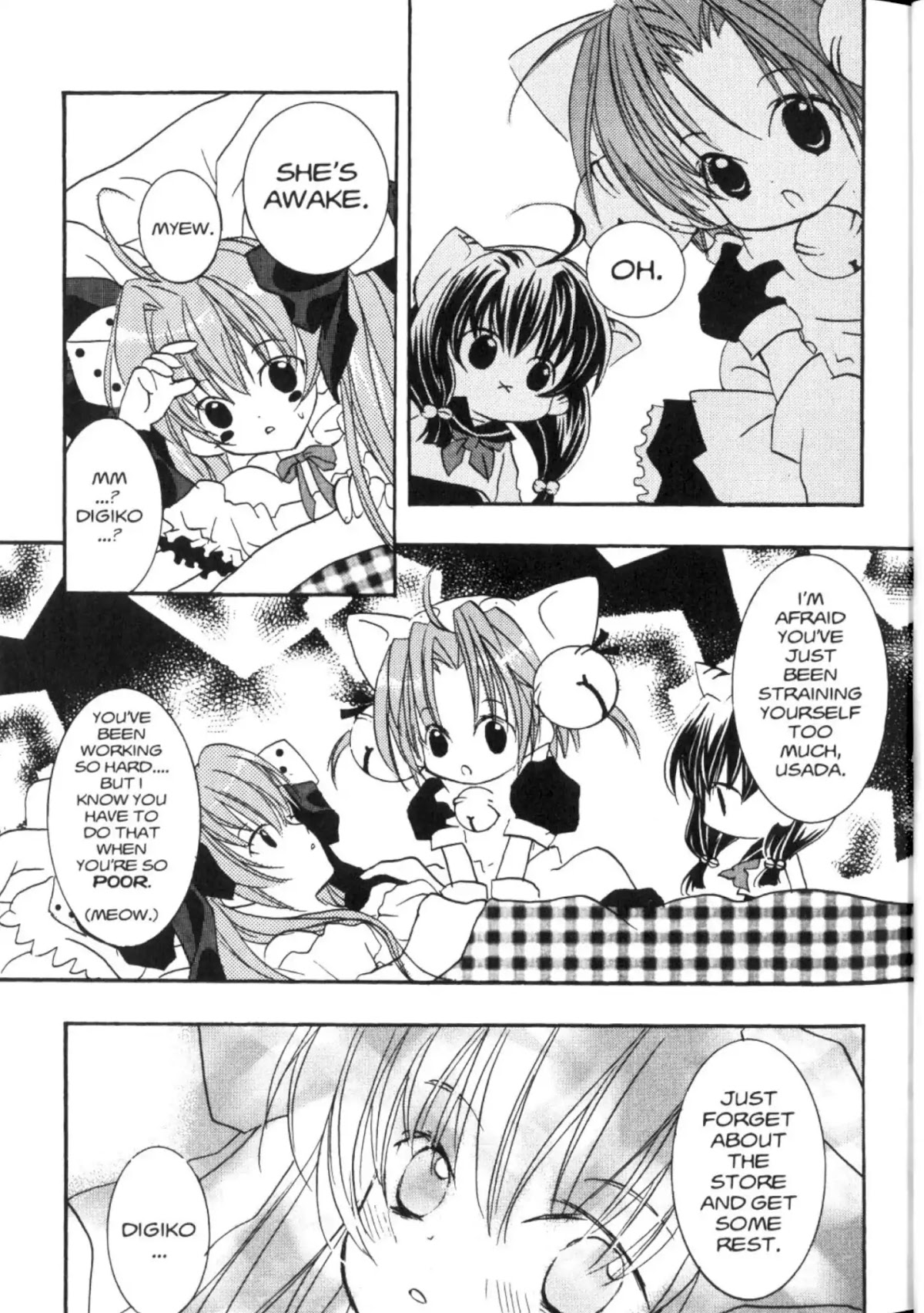 Di Gi Charat Chapter 24 page 3 - Chapter 24: Usada Collapses?! (PEACH-PIT)