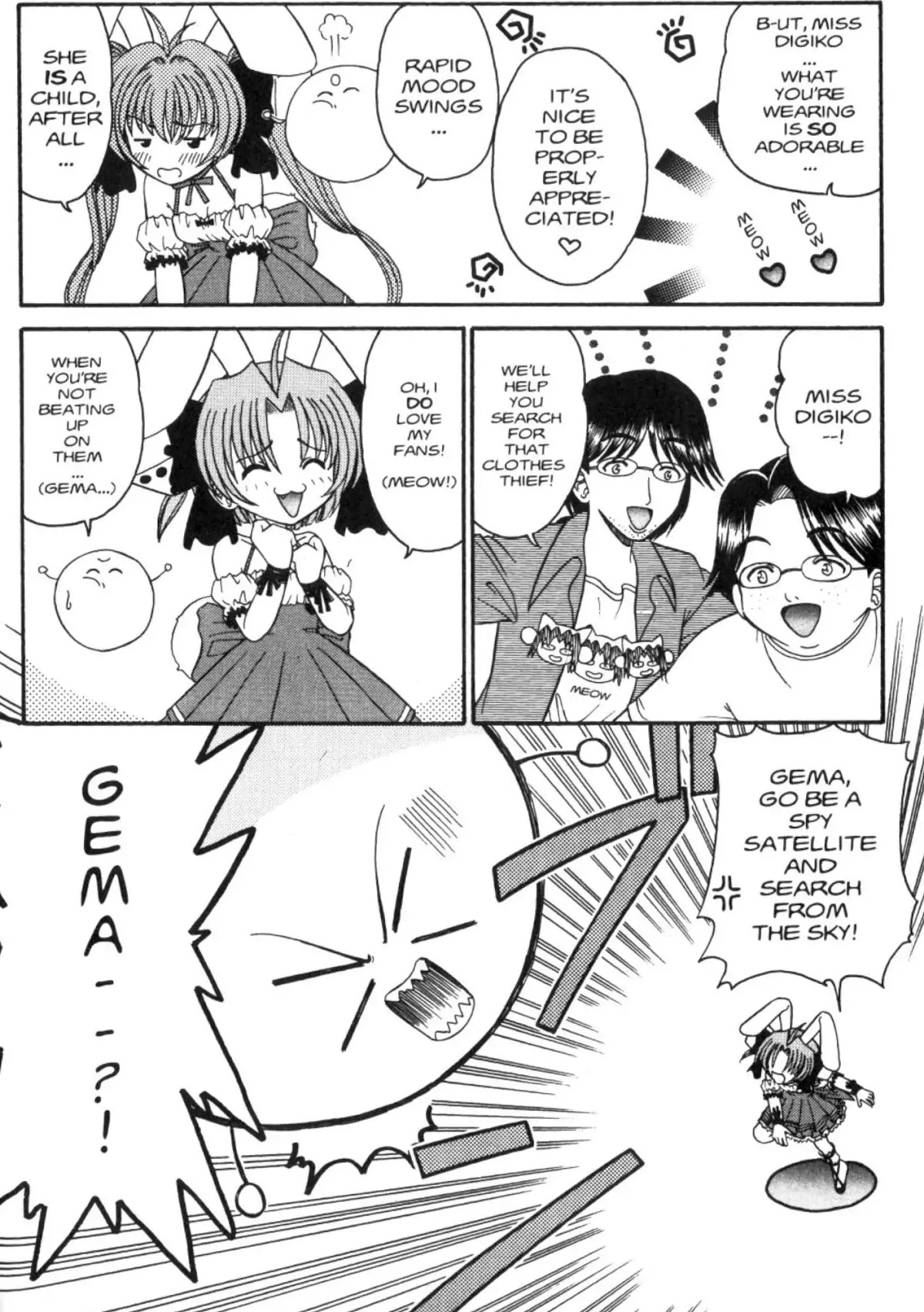 Di Gi Charat Chapter 26 page 8 - Chapter 26: Costume Panic (Yuma Suzuka)