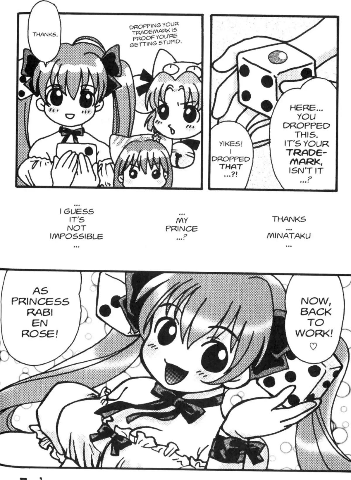 Di Gi Charat Chapter 37 page 8 - Chapter 37: Cinderella Syndrome (Marumi Yamamoto)