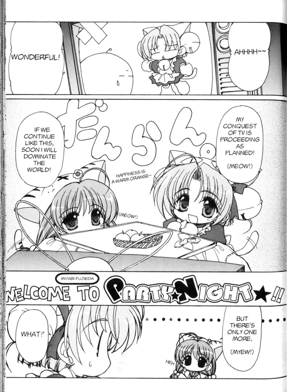 Di Gi Charat Chapter 8 page 1 - Chapter 8: Welcome to Party Night!! (Miyabi Fujieda)