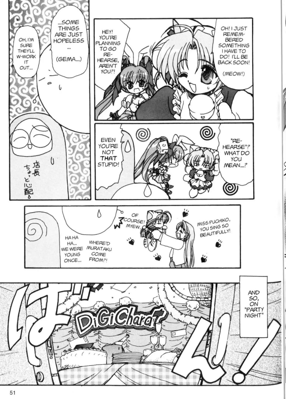 Di Gi Charat Chapter 8 page 9 - Chapter 8: Welcome to Party Night!! (Miyabi Fujieda)