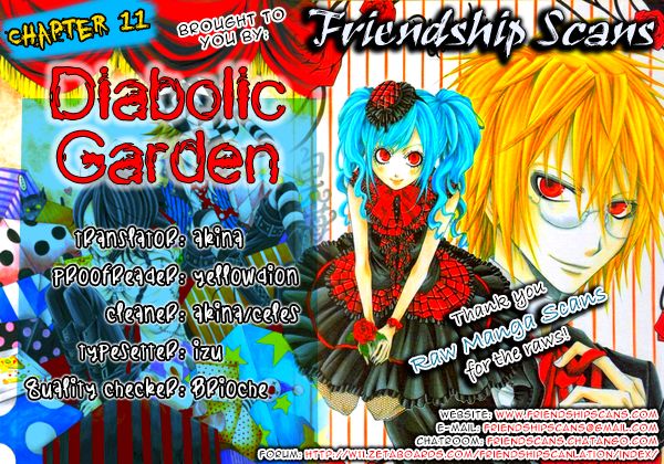 Diabolic Garden Chapter 11 page 1 - Chapter 11