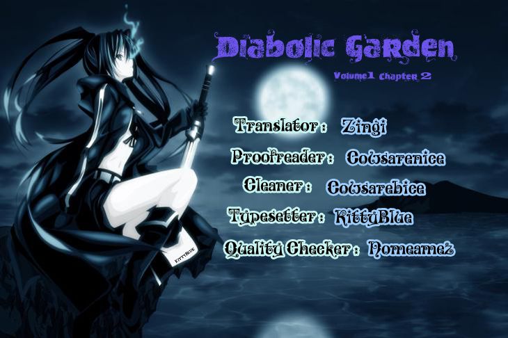 Diabolic Garden Chapter 2.2 page 1 - Chapter 2.2 : Trapped in a Nightmare [2]