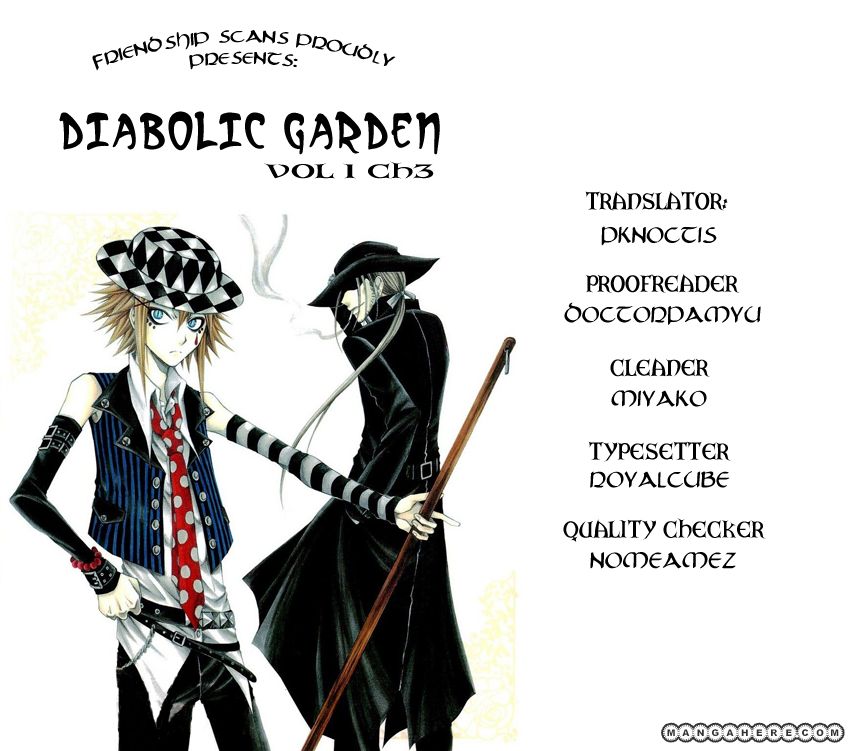 Diabolic Garden Chapter 3 page 1 - Chapter 3