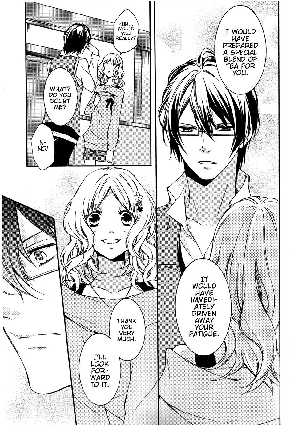 DIABOLIK LOVERS Anthology Cardinal Chapter 6 page 9 - Chapter 6: More Crazy (Yanagiya Maro)