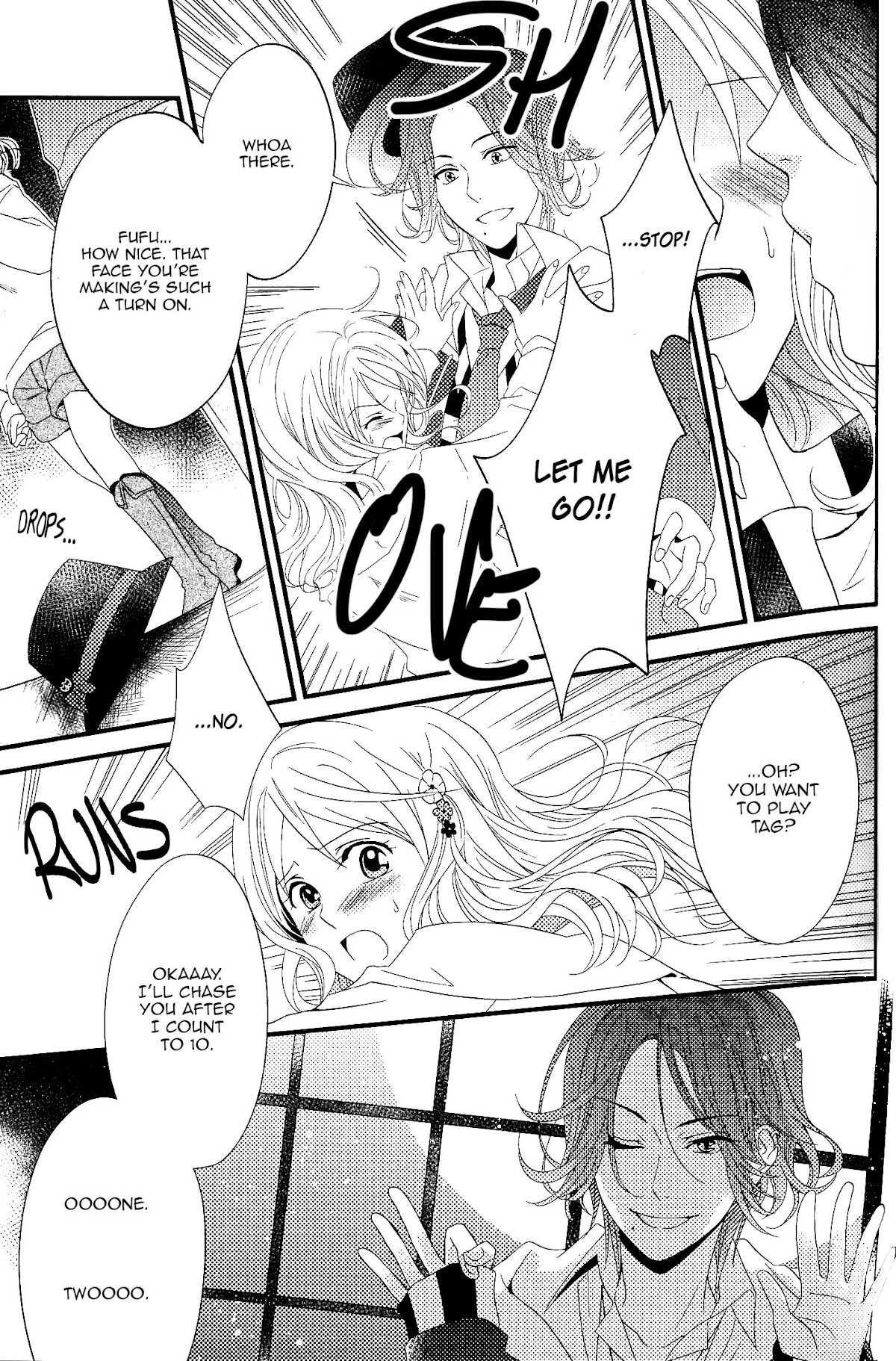 DIABOLIK LOVERS Anthology Cardinal Chapter 7 page 3 - Chapter 7: Moonflower (Nanjou Papiko)