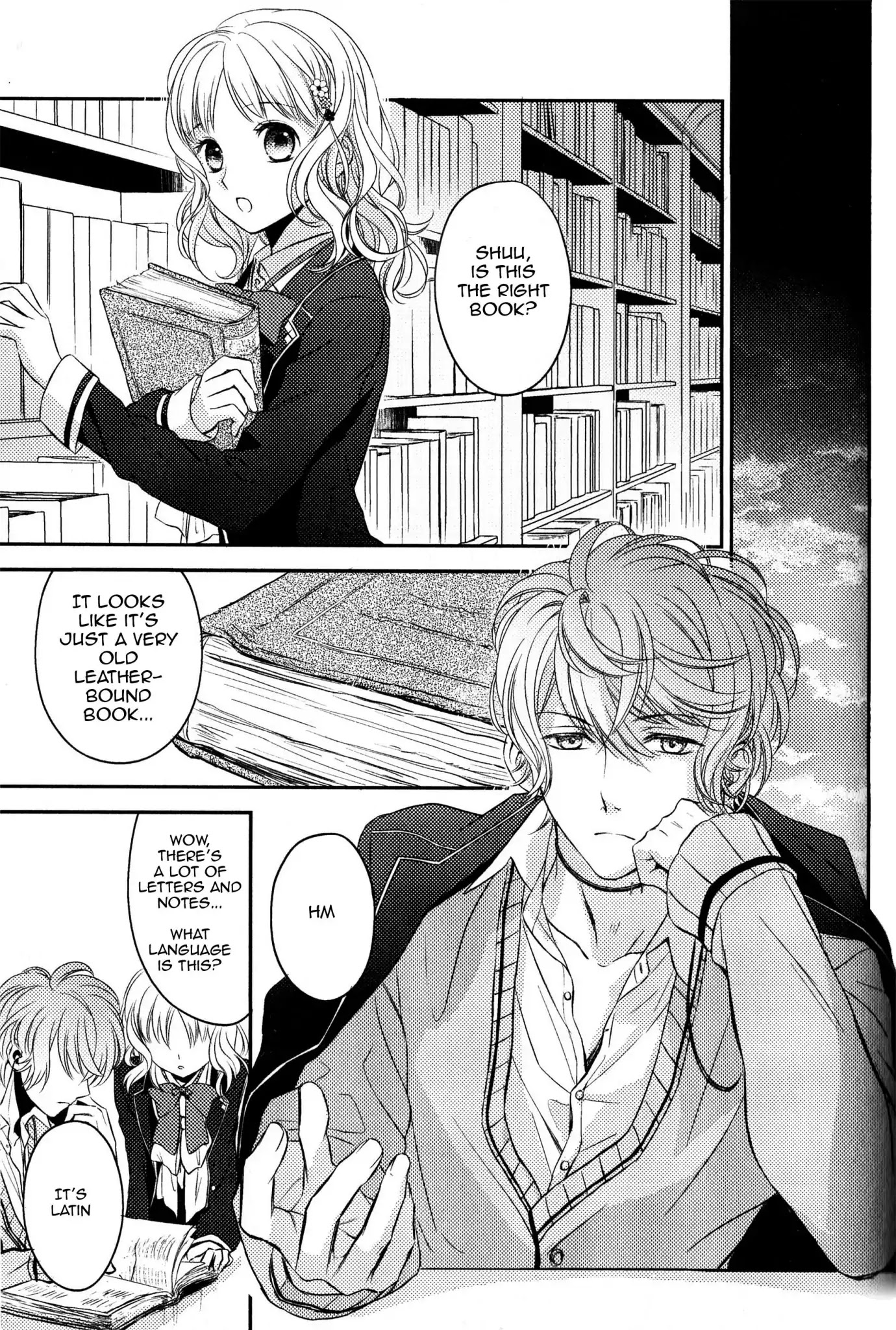 Diabolik Lovers: Sequel - Kanato, Shuu, Reiji Arc Chapter 0.6 page 19 - Chapter: Shuu Sakamaki
