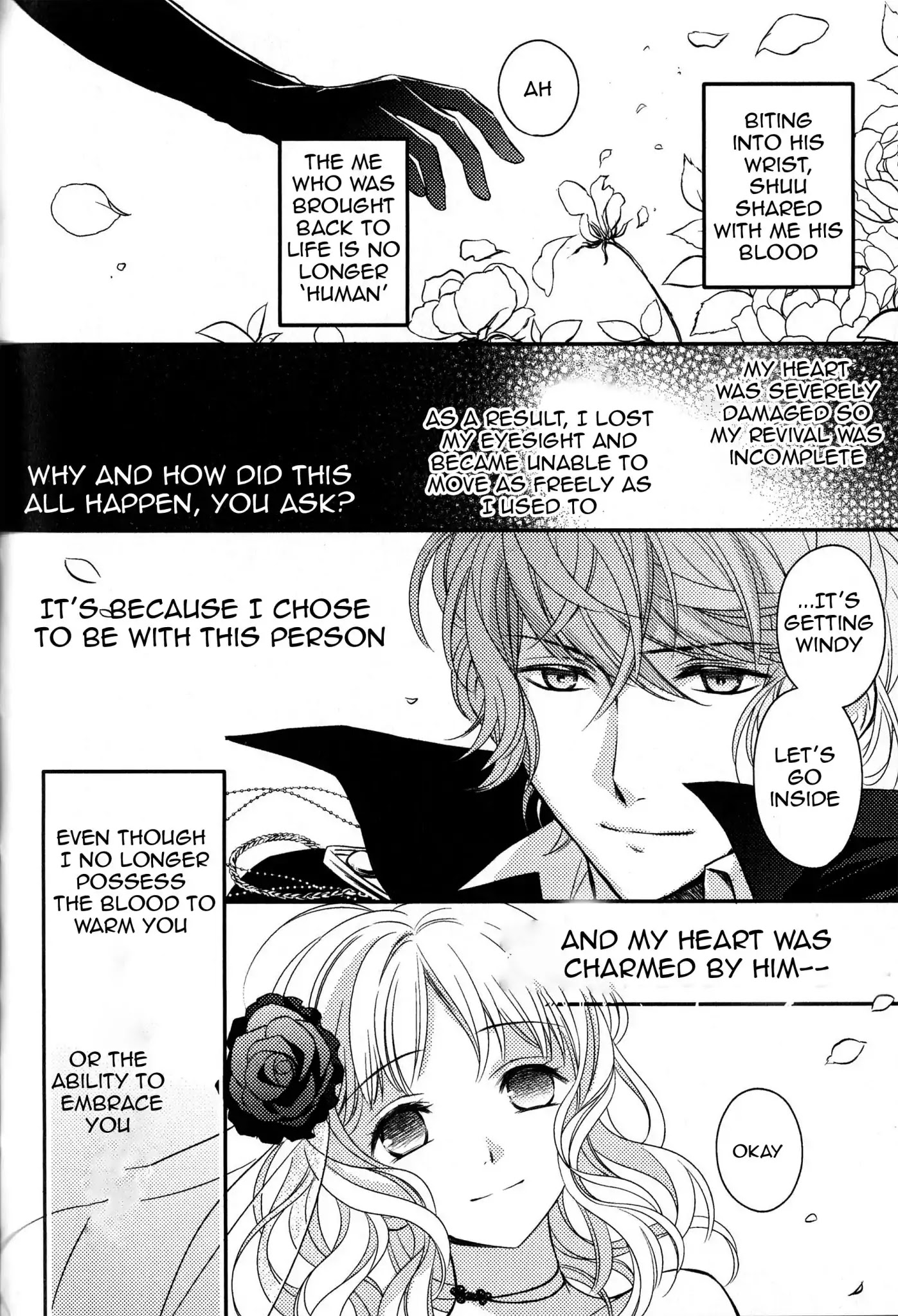 Diabolik Lovers: Sequel - Kanato, Shuu, Reiji Arc Chapter 0.6 page 42 - Chapter: Shuu Sakamaki