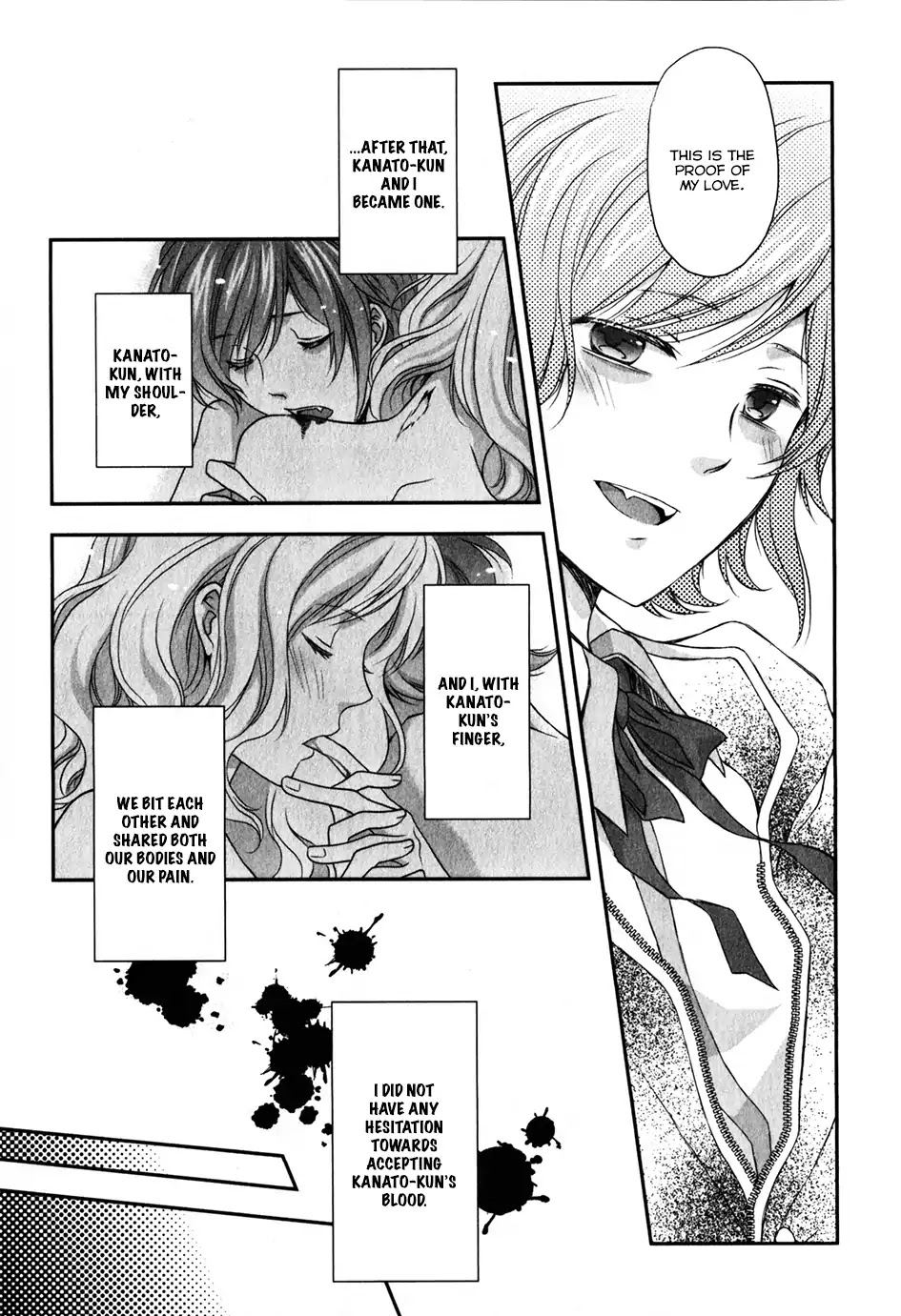 Diabolik Lovers: Sequel - Kanato, Shuu, Reiji Arc Chapter 0 page 37 - Chapter: Kanato Sakamaki