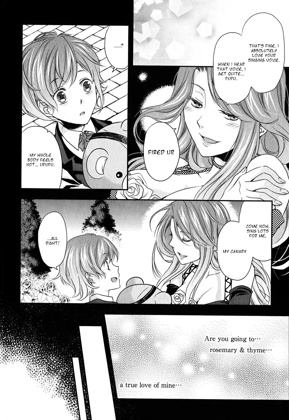 Diabolik Lovers: Sequel - Kanato, Shuu, Reiji Arc Chapter 0 page 4 - Chapter: Kanato Sakamaki