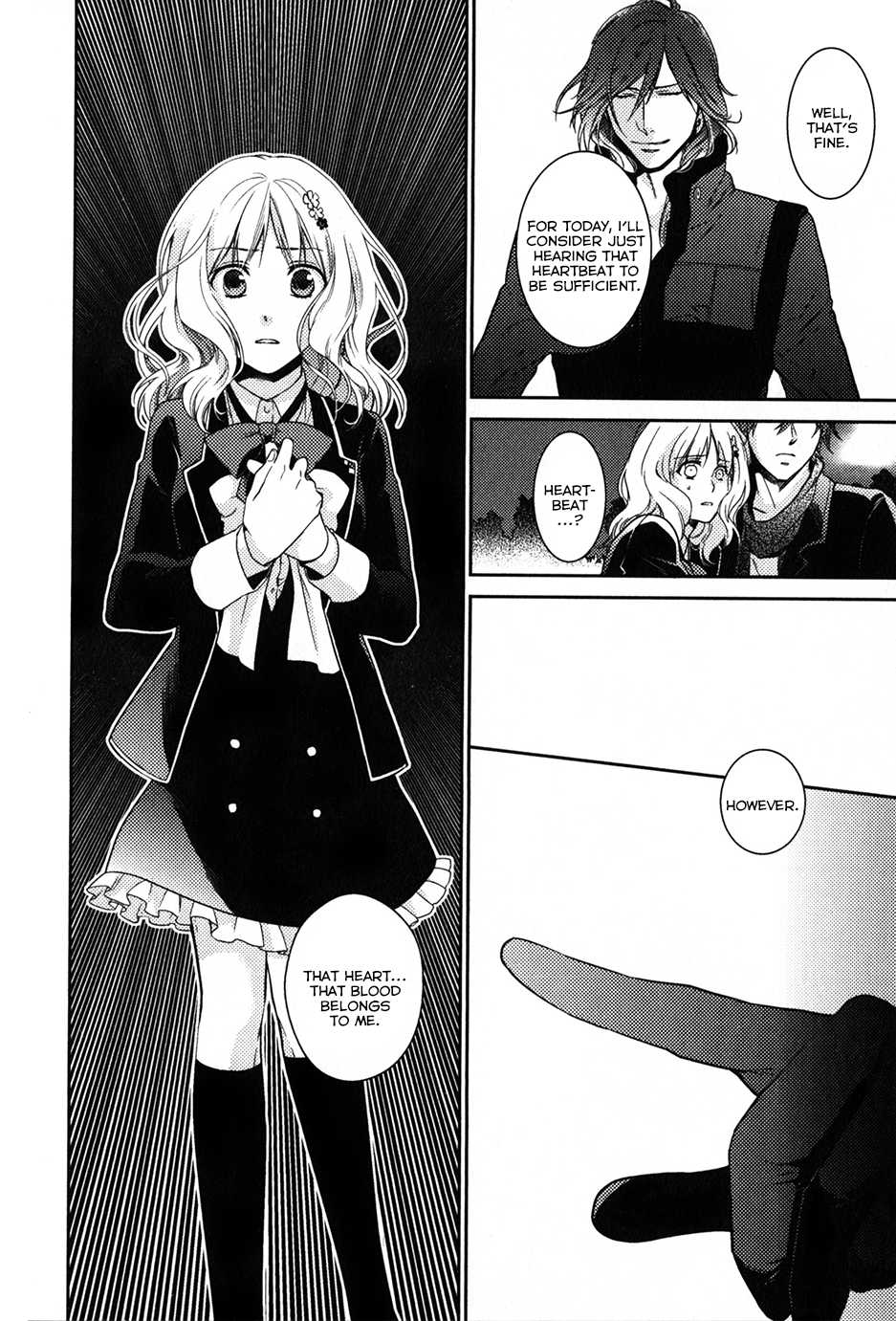 Diabolik Lovers Sequel Chapter 1.1 page 27 - Vol.1 Chapter 1: Ayato Sakamaki - Second Part