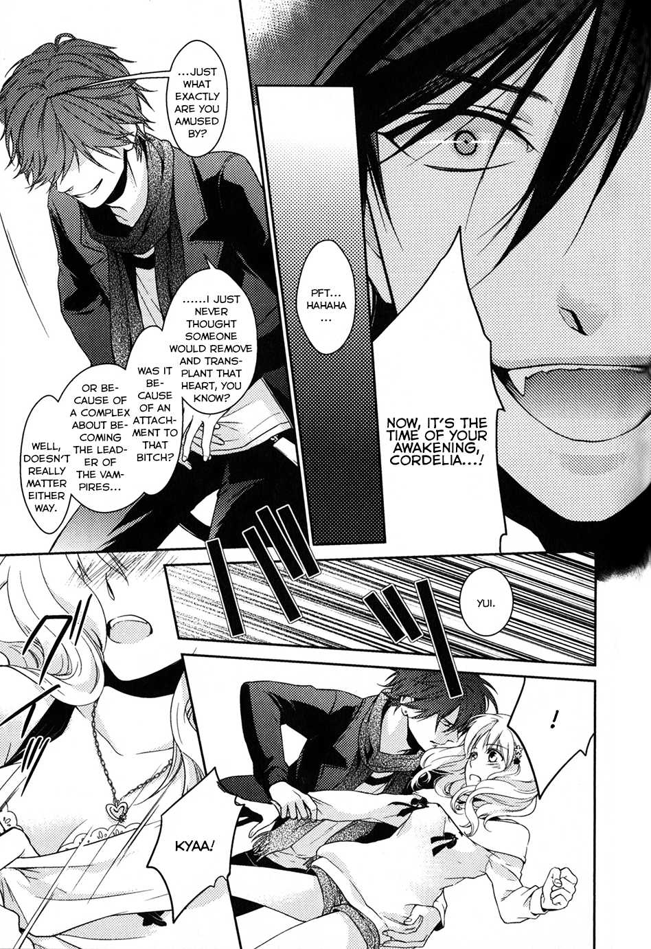 Diabolik Lovers Sequel Chapter 1.1 page 36 - Vol.1 Chapter 1: Ayato Sakamaki - Second Part