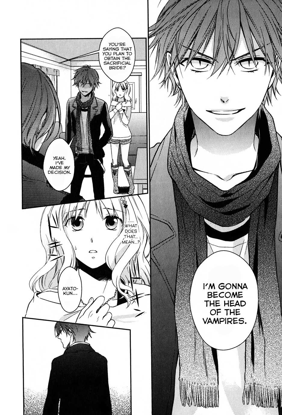 Diabolik Lovers Sequel Chapter 1.1 page 39 - Vol.1 Chapter 1: Ayato Sakamaki - Second Part
