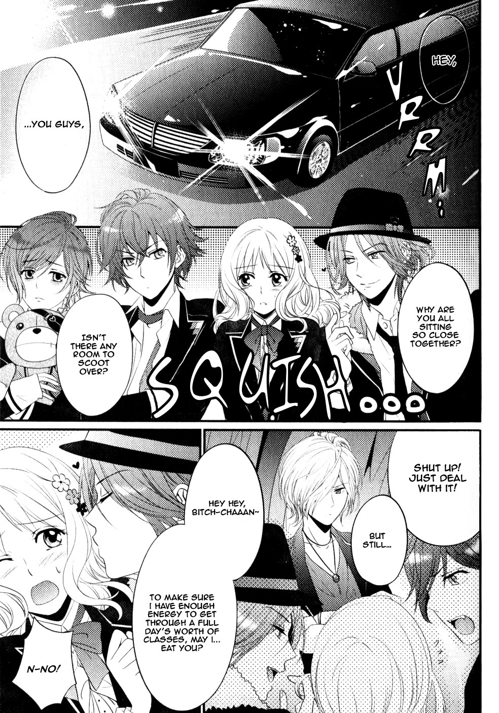 Diabolik Lovers Sequel Chapter 1.3 page 2 - Vol.1 Chapter 3: Subaru Sakamaki - Second Part