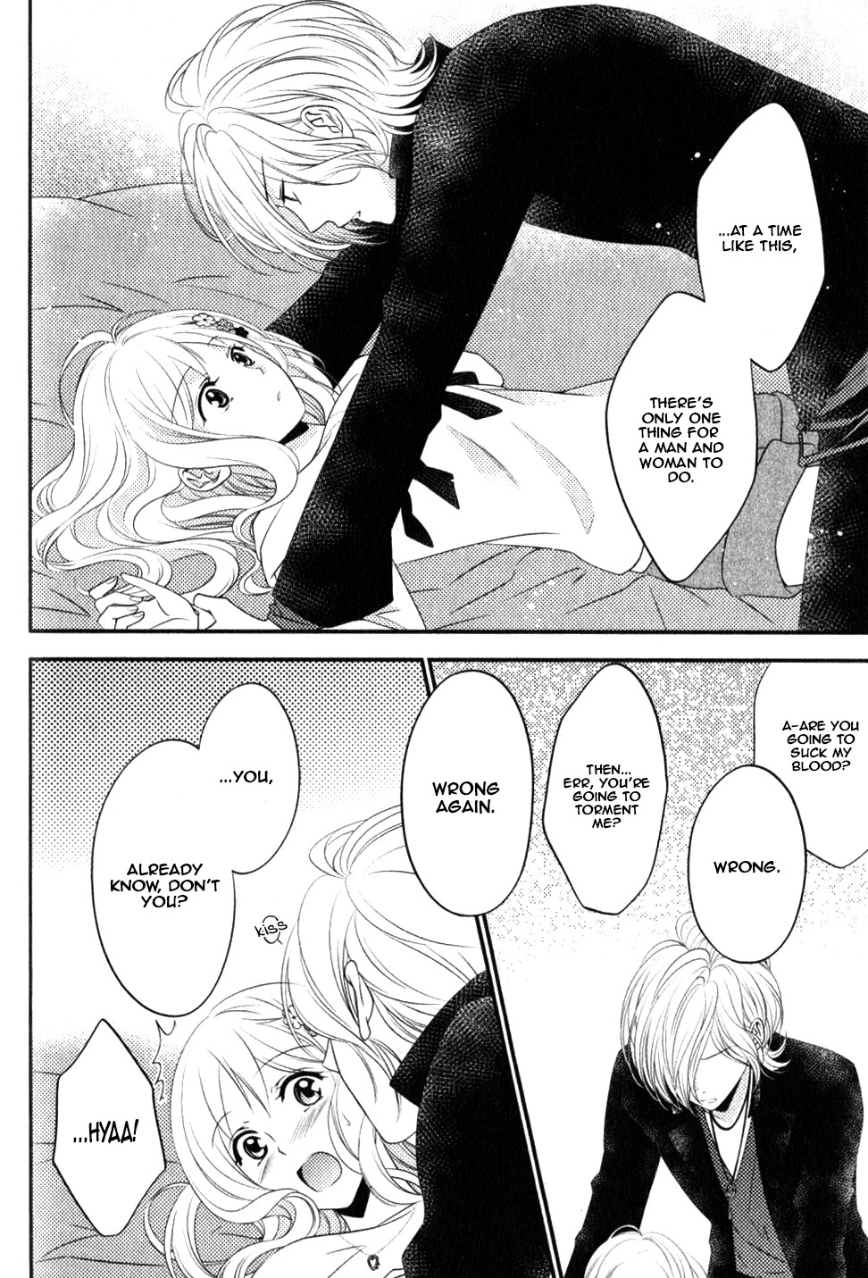Diabolik Lovers Sequel Chapter 1.3 page 29 - Vol.1 Chapter 3: Subaru Sakamaki - Second Part
