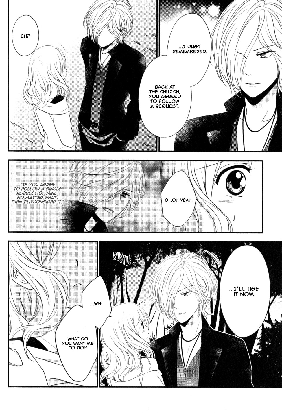 Diabolik Lovers Sequel Chapter 1.3 page 35 - Vol.1 Chapter 3: Subaru Sakamaki - Second Part