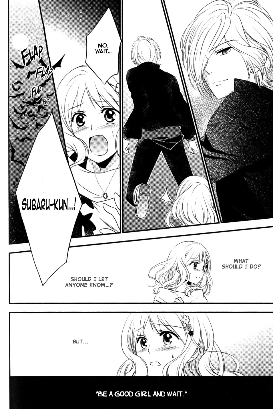 Diabolik Lovers Sequel Chapter 1.3 page 37 - Vol.1 Chapter 3: Subaru Sakamaki - Second Part