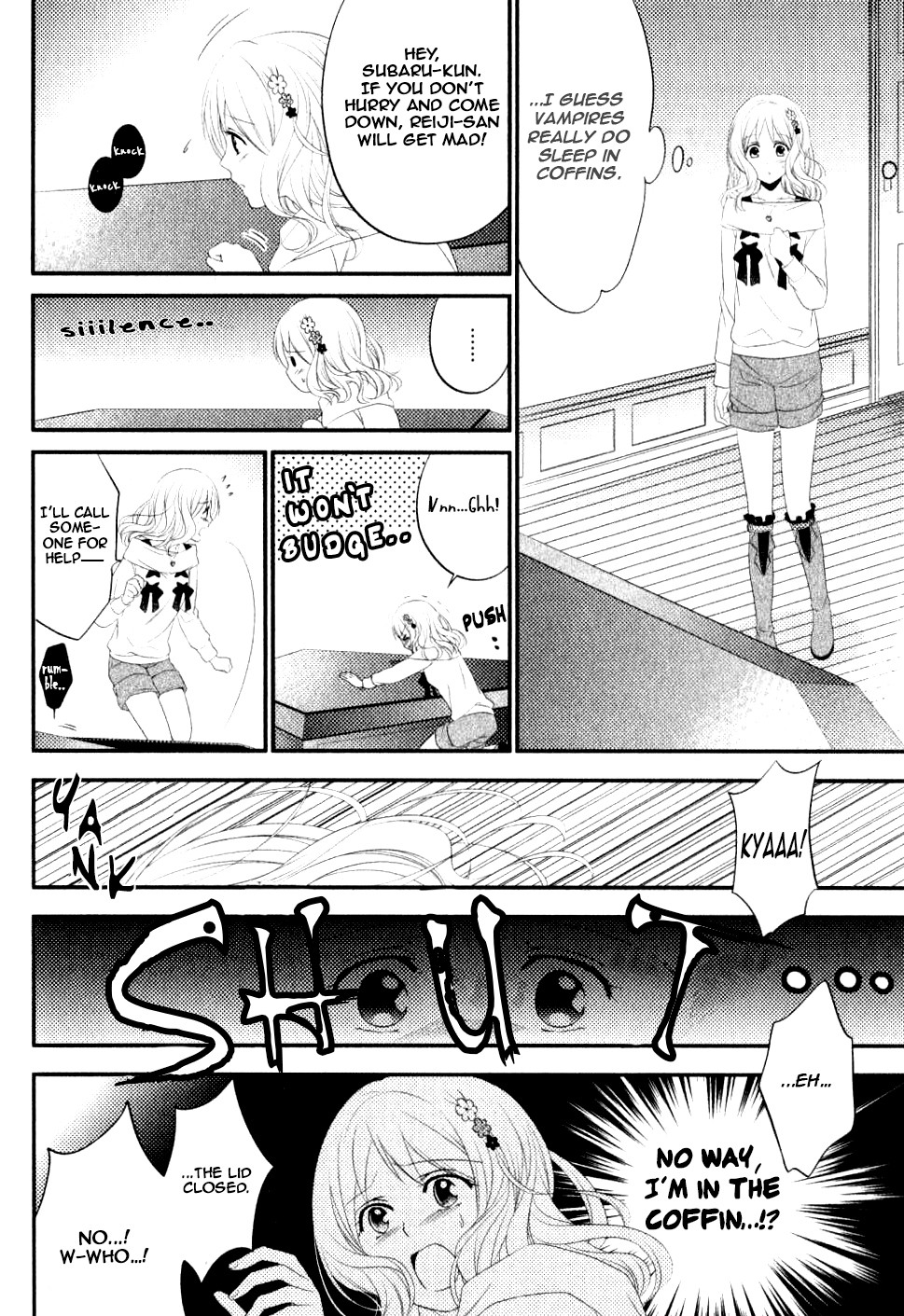 Diabolik Lovers Sequel Chapter 1.3 page 5 - Vol.1 Chapter 3: Subaru Sakamaki - Second Part
