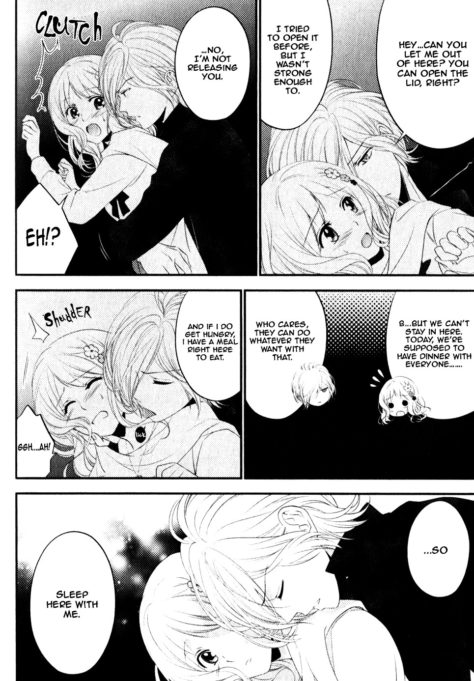 Diabolik Lovers Sequel Chapter 1.3 page 7 - Vol.1 Chapter 3: Subaru Sakamaki - Second Part