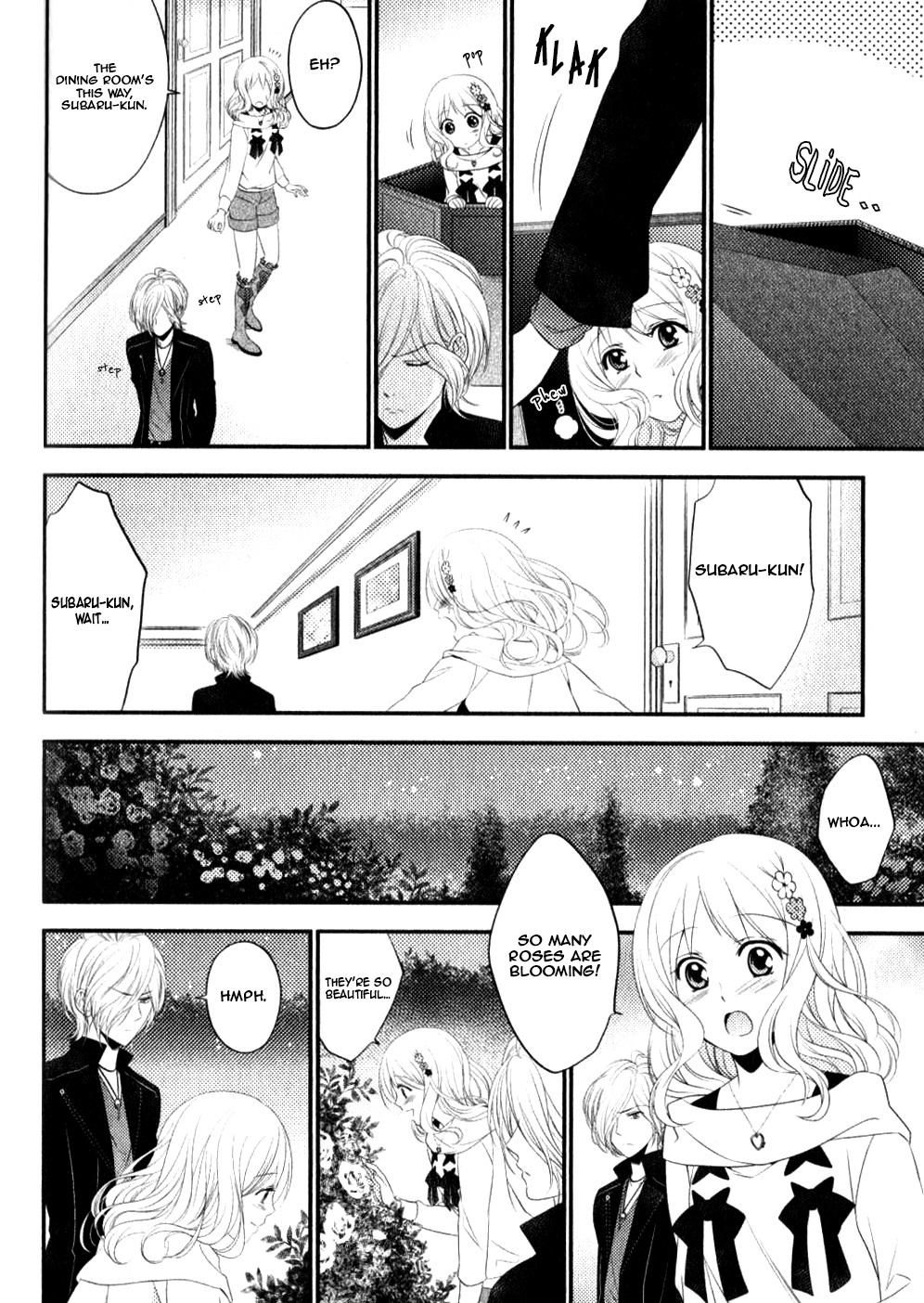 Diabolik Lovers Sequel Chapter 1.3 page 9 - Vol.1 Chapter 3: Subaru Sakamaki - Second Part