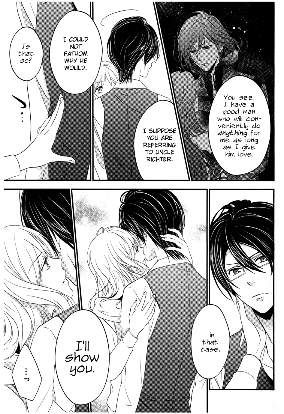 Diabolik Lovers Sequel Chapter 2.2 page 19 - Vol.2 Chapter 2: Reiji Sakamaki - Second Part