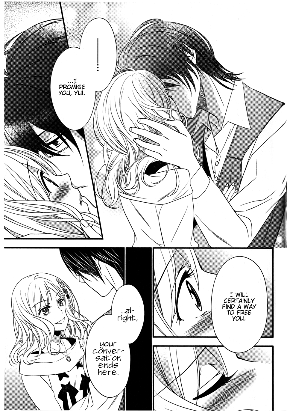 Diabolik Lovers Sequel Chapter 2.2 page 35 - Vol.2 Chapter 2: Reiji Sakamaki - Second Part