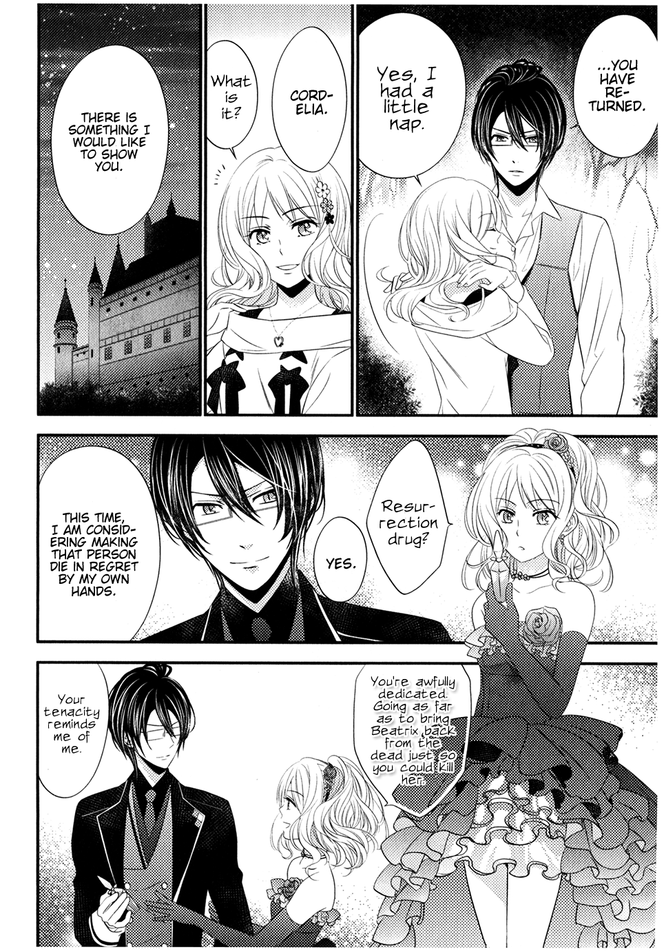 Diabolik Lovers Sequel Chapter 2.2 page 36 - Vol.2 Chapter 2: Reiji Sakamaki - Second Part