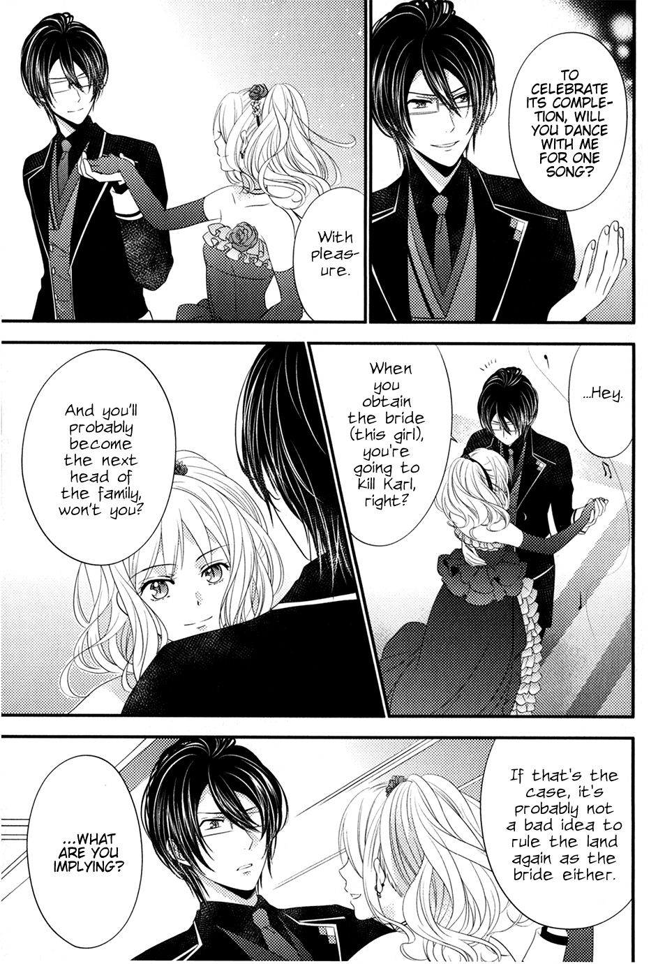 Diabolik Lovers Sequel Chapter 2.2 page 37 - Vol.2 Chapter 2: Reiji Sakamaki - Second Part
