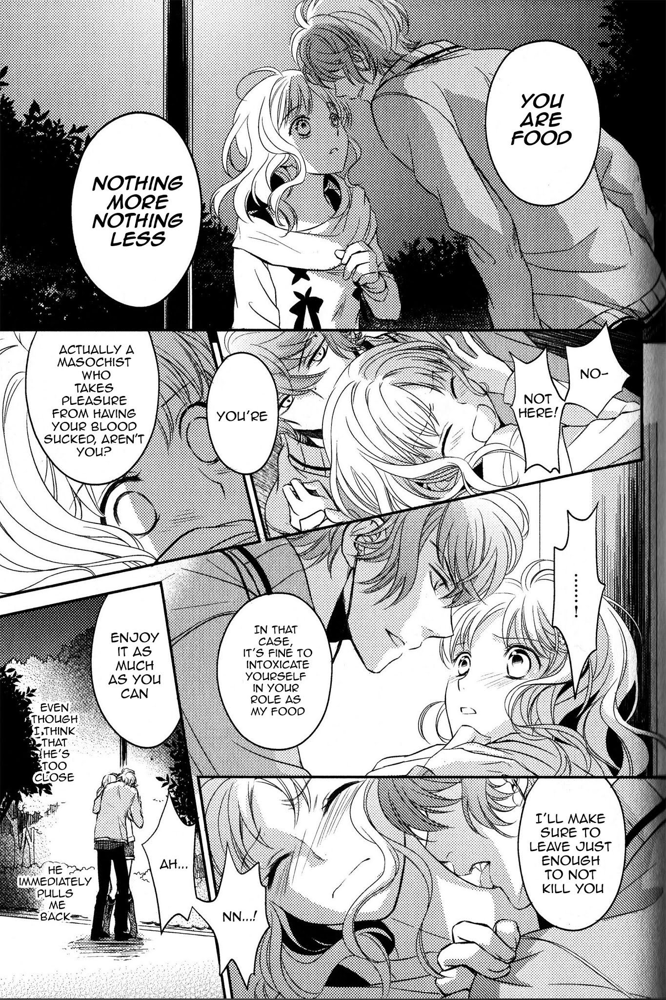 Diabolik Lovers Sequel Chapter 2.3 page 13 - Vol.2 Chapter 3: Shu Sakamaki - Revenge of the Sloth: the Aftermath [End]