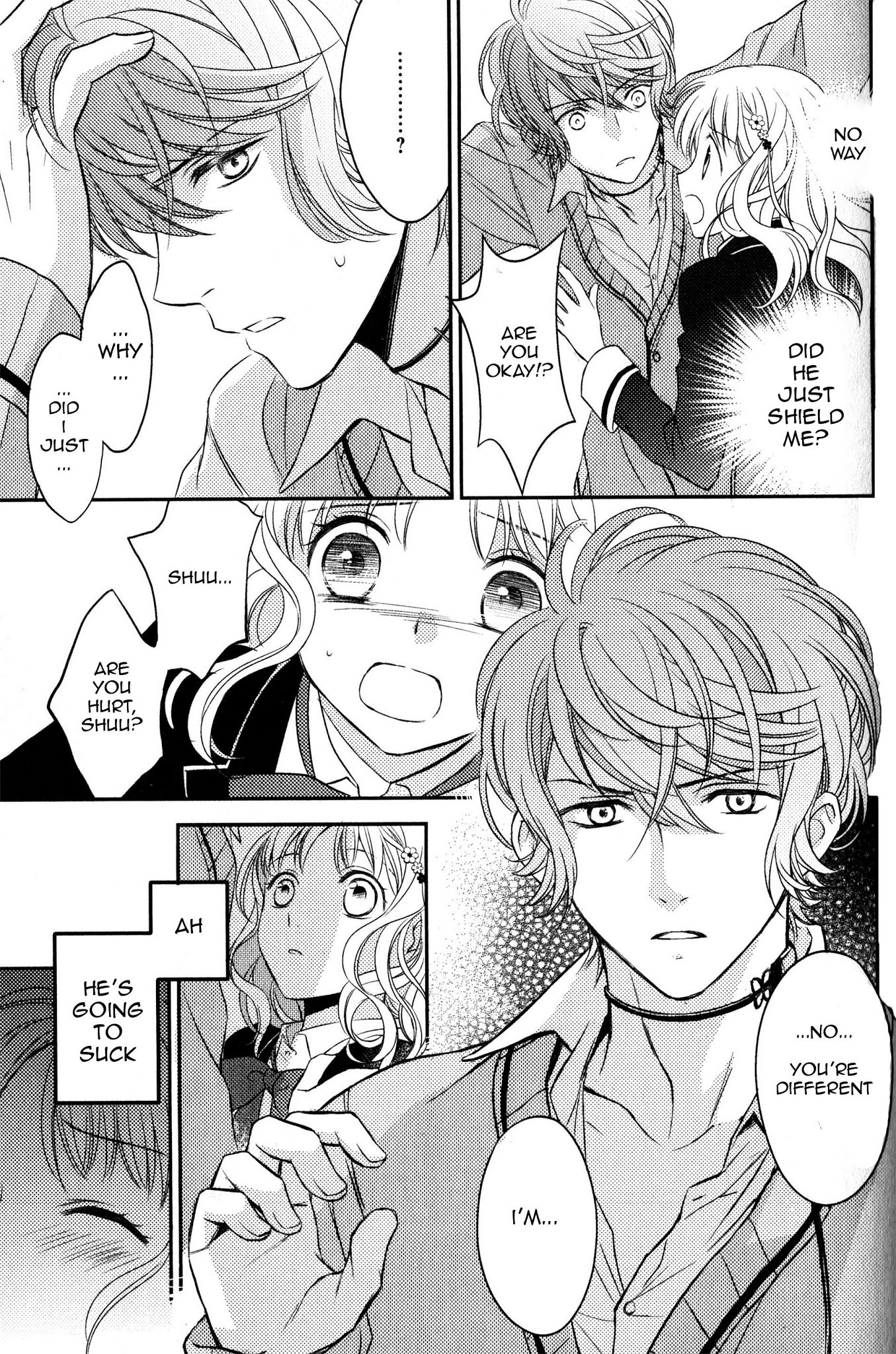 Diabolik Lovers Sequel Chapter 2.3 page 25 - Vol.2 Chapter 3: Shu Sakamaki - Revenge of the Sloth: the Aftermath [End]