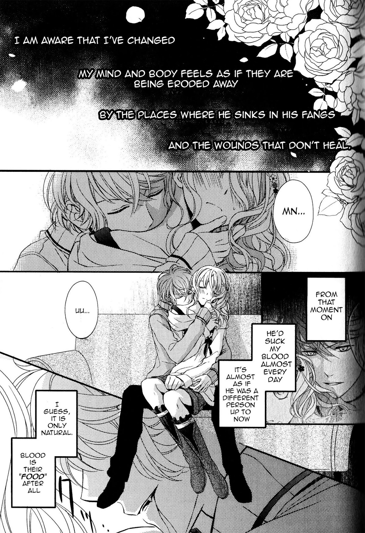 Diabolik Lovers Sequel Chapter 2.3 page 3 - Vol.2 Chapter 3: Shu Sakamaki - Revenge of the Sloth: the Aftermath [End]