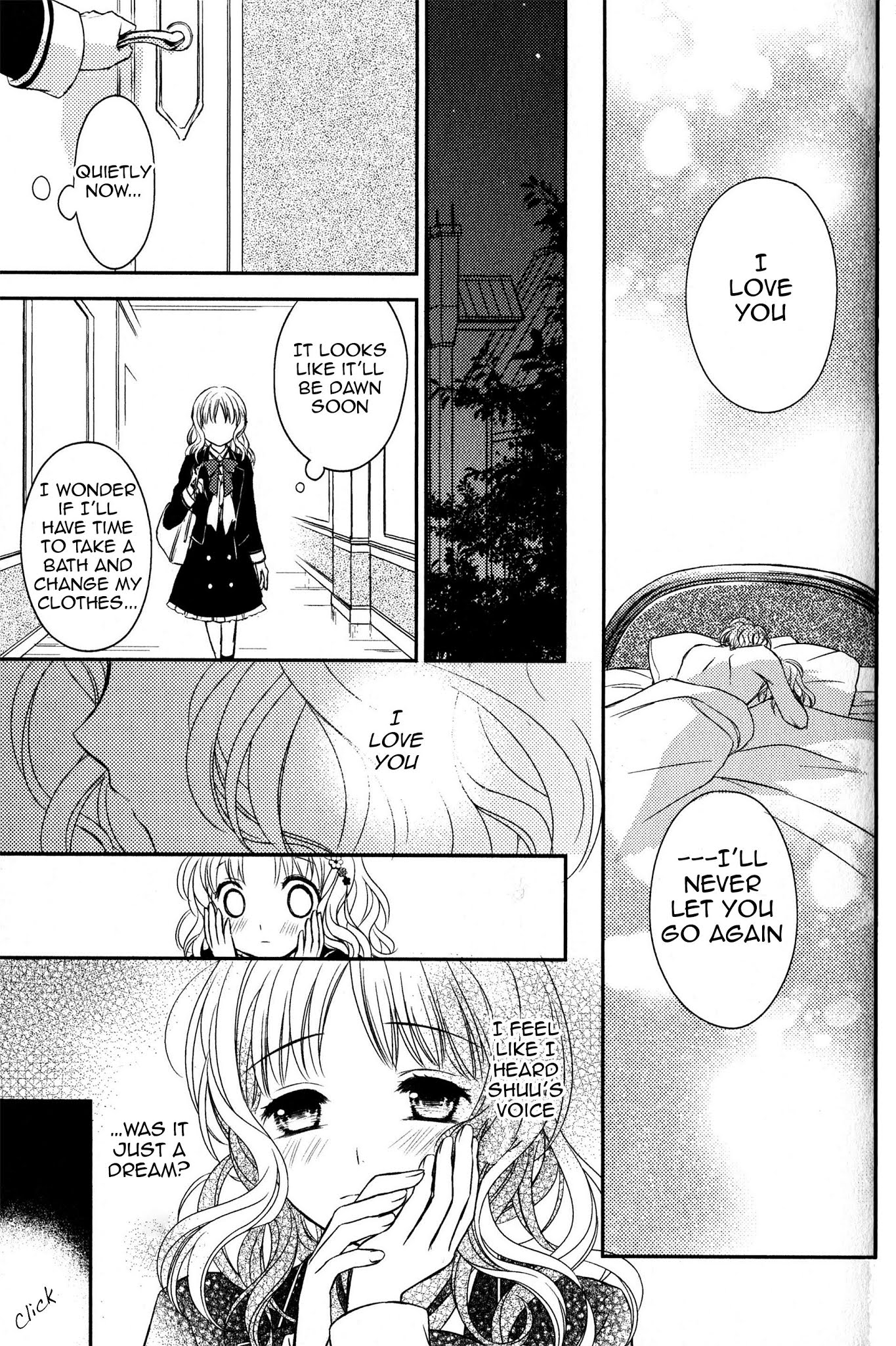 Diabolik Lovers Sequel Chapter 2.3 page 35 - Vol.2 Chapter 3: Shu Sakamaki - Revenge of the Sloth: the Aftermath [End]