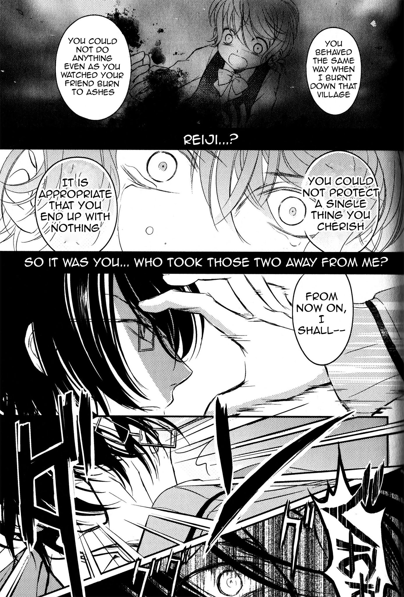 Diabolik Lovers Sequel Chapter 2.3 page 39 - Vol.2 Chapter 3: Shu Sakamaki - Revenge of the Sloth: the Aftermath [End]