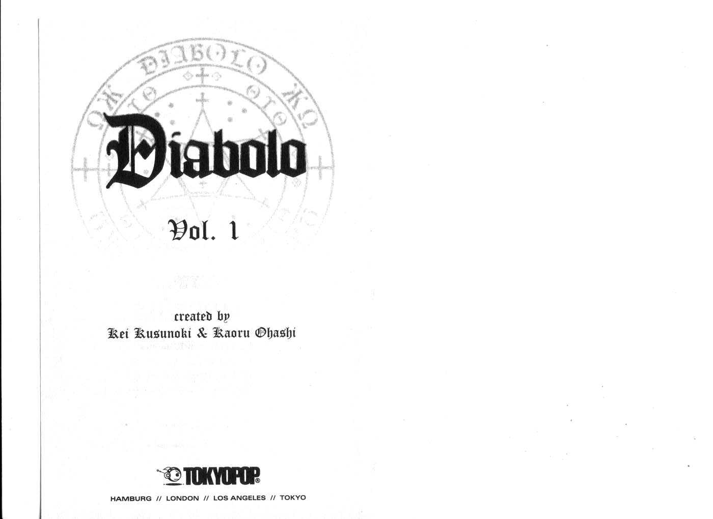 Diabolo Chapter 1.0 page 2 - Vol.01 Chapter 0