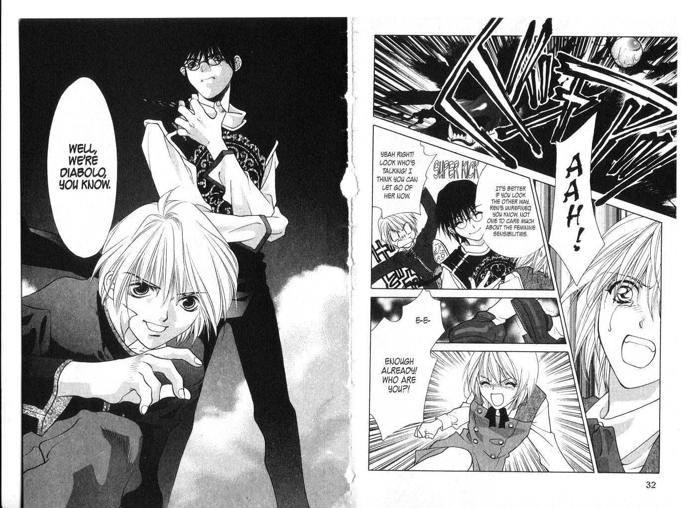 Diabolo Chapter 1.1 page 17 - Vol.1 Chapter 1 : 1 Conception I \ 2 […] II \ 3 Reincarnation Ritual I \ 4 […] II \...