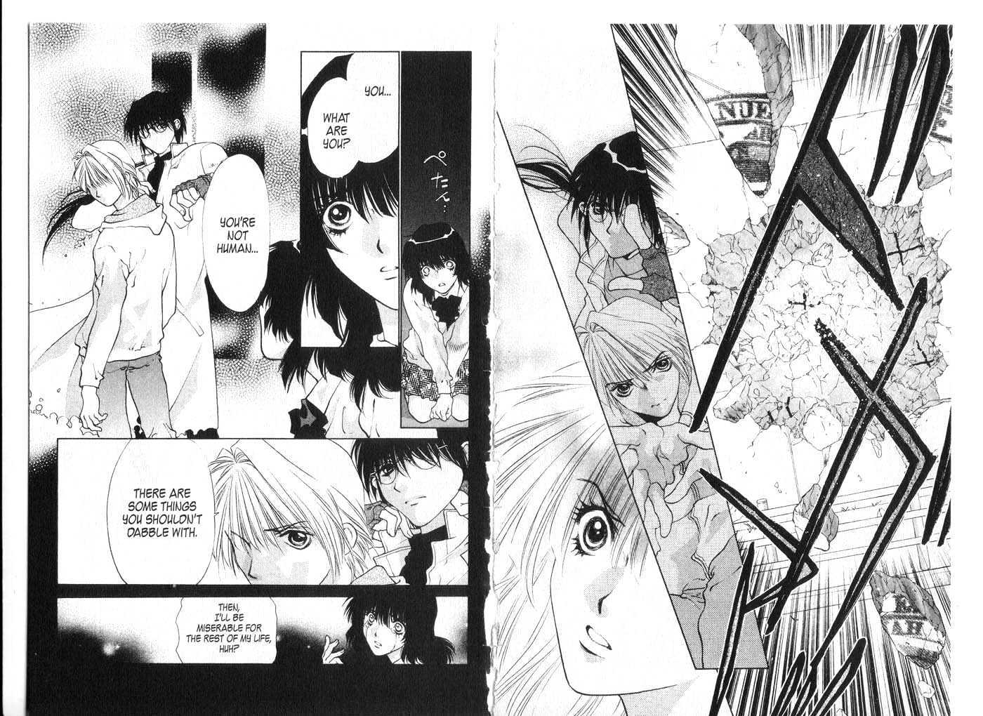 Diabolo Chapter 1.1 page 58 - Vol.1 Chapter 1 : 1 Conception I \ 2 […] II \ 3 Reincarnation Ritual I \ 4 […] II \...