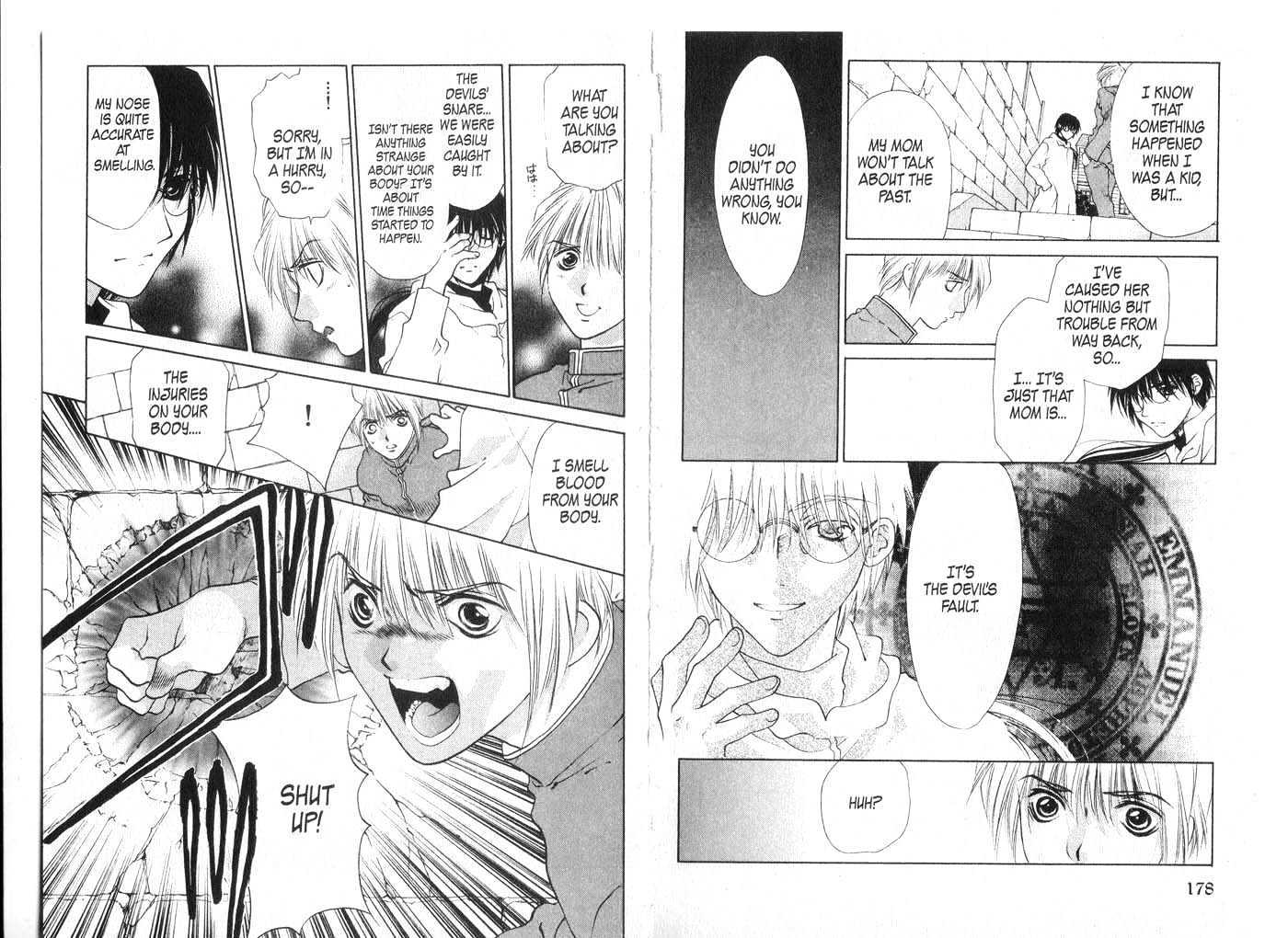 Diabolo Chapter 1.1 page 90 - Vol.1 Chapter 1 : 1 Conception I \ 2 […] II \ 3 Reincarnation Ritual I \ 4 […] II \...