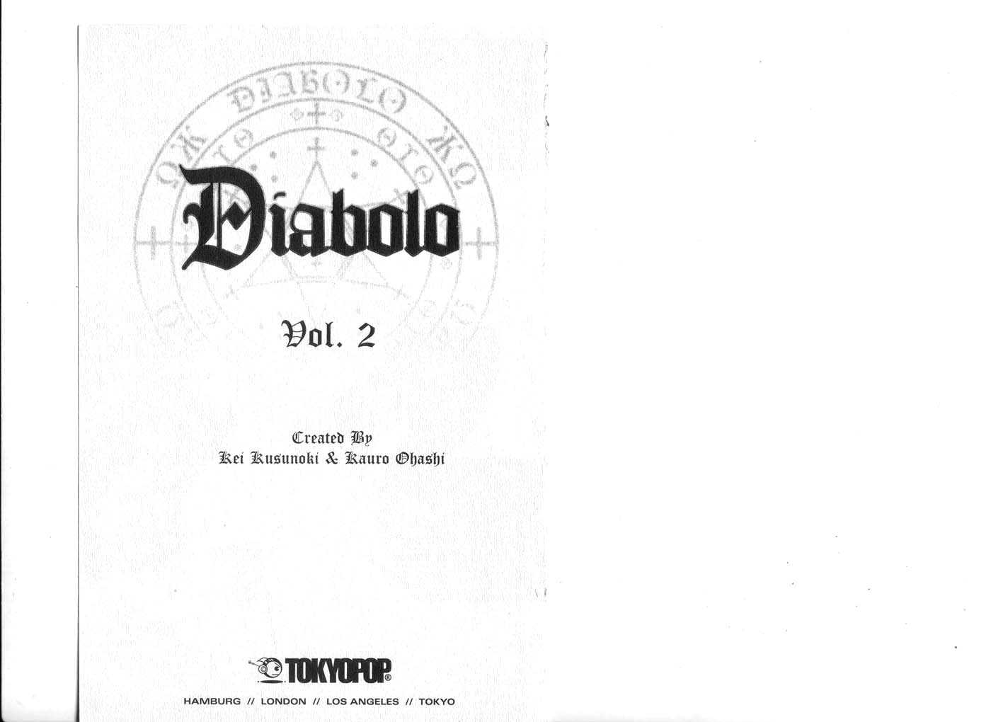 Diabolo Chapter 2.0 page 2 - Vol.02 Chapter 0