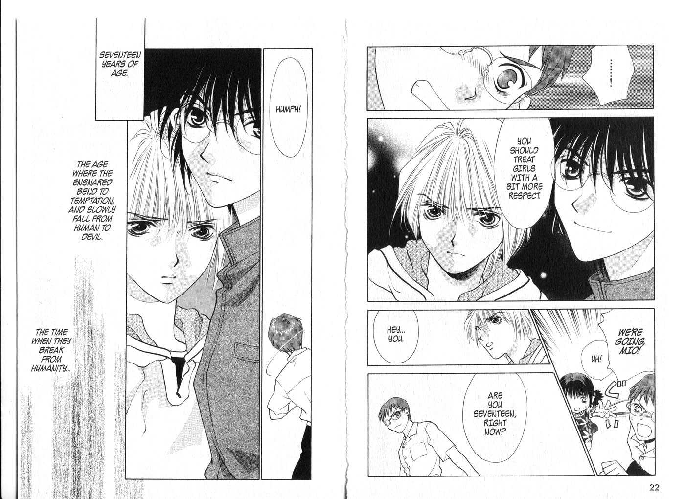 Diabolo Chapter 2.6 page 12 - Vol.2 Chapter 6 : 6 Omen I \ 7 Omen II \ 8 Suspicion \ 9 Awakening \ 10 Decision