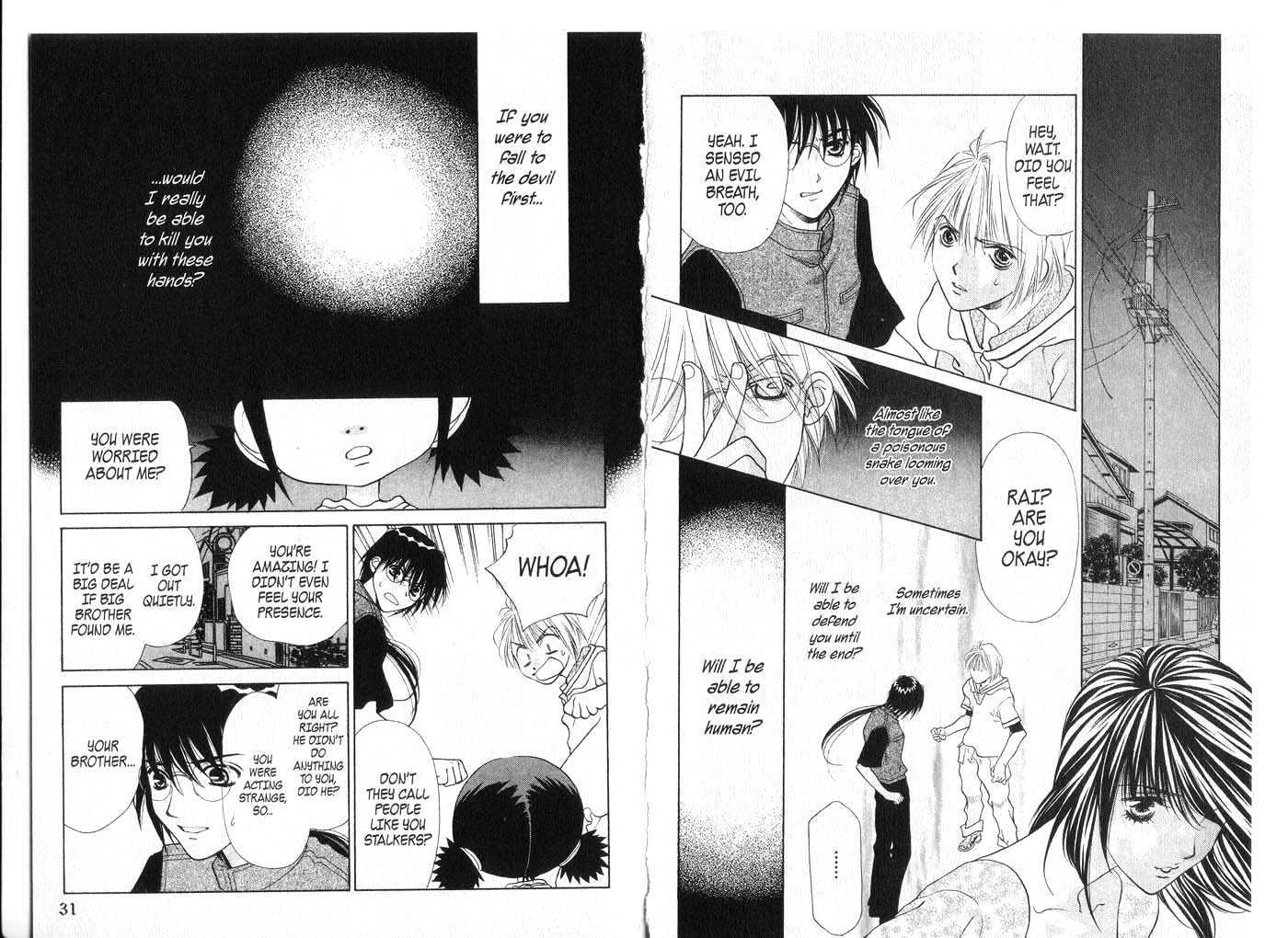 Diabolo Chapter 2.6 page 16 - Vol.2 Chapter 6 : 6 Omen I \ 7 Omen II \ 8 Suspicion \ 9 Awakening \ 10 Decision