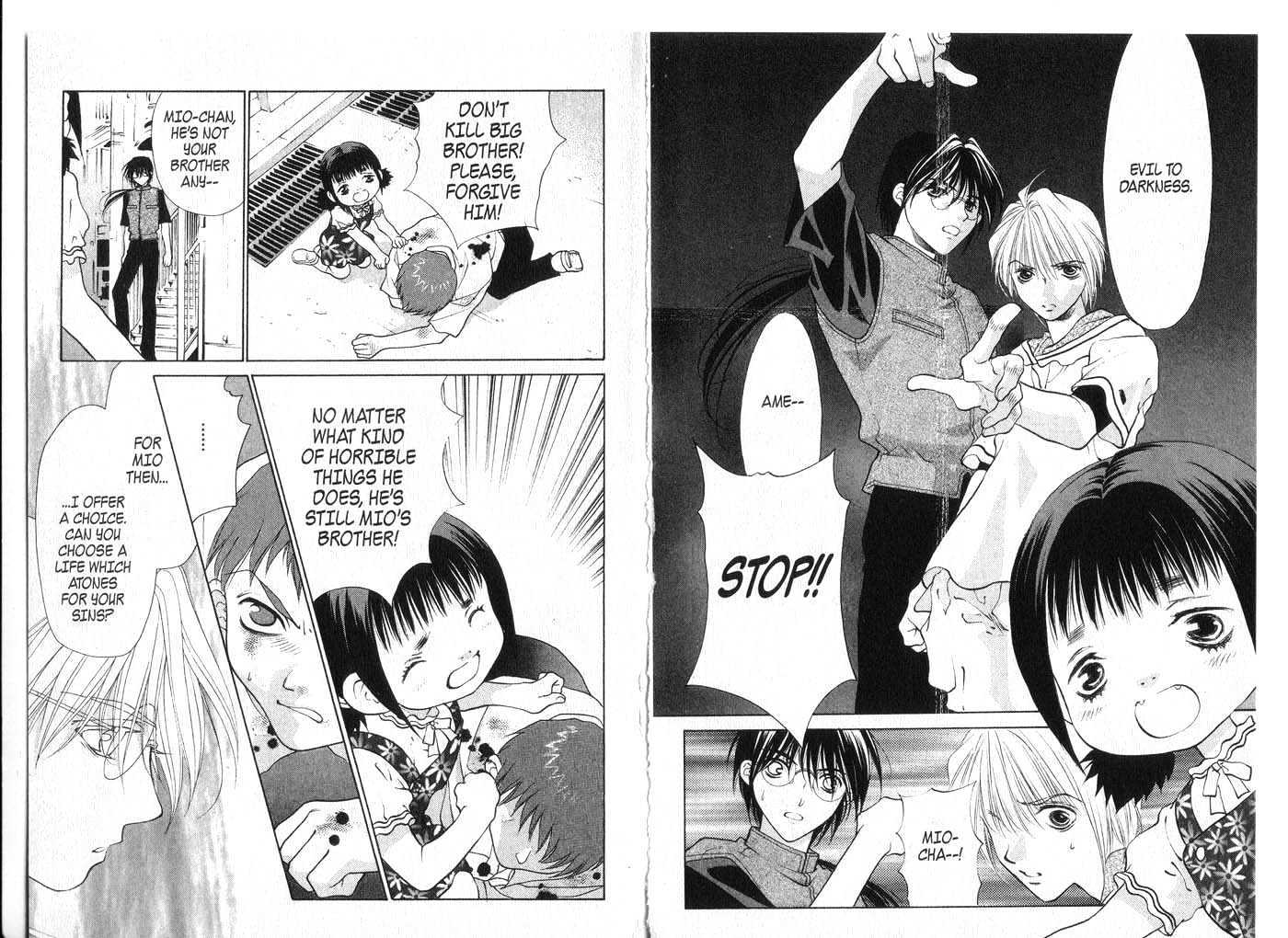 Diabolo Chapter 2.6 page 34 - Vol.2 Chapter 6 : 6 Omen I \ 7 Omen II \ 8 Suspicion \ 9 Awakening \ 10 Decision
