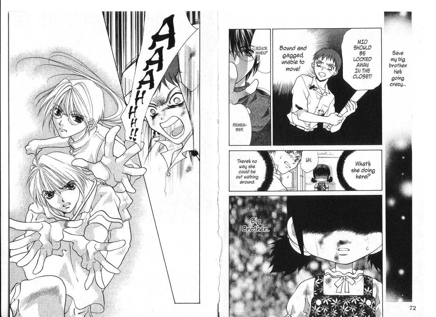 Diabolo Chapter 2.6 page 37 - Vol.2 Chapter 6 : 6 Omen I \ 7 Omen II \ 8 Suspicion \ 9 Awakening \ 10 Decision