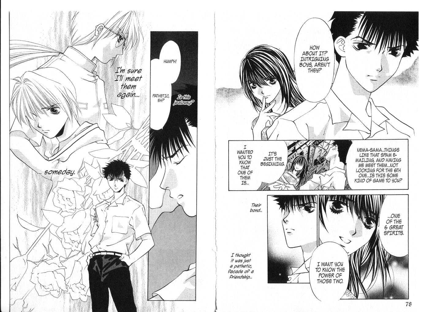 Diabolo Chapter 2.6 page 40 - Vol.2 Chapter 6 : 6 Omen I \ 7 Omen II \ 8 Suspicion \ 9 Awakening \ 10 Decision