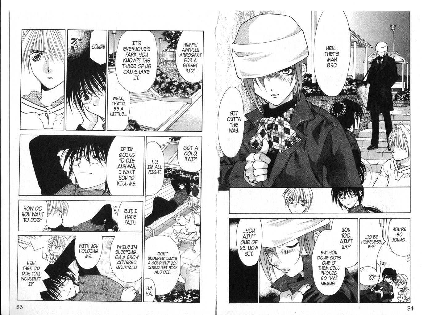 Diabolo Chapter 2.6 page 43 - Vol.2 Chapter 6 : 6 Omen I \ 7 Omen II \ 8 Suspicion \ 9 Awakening \ 10 Decision