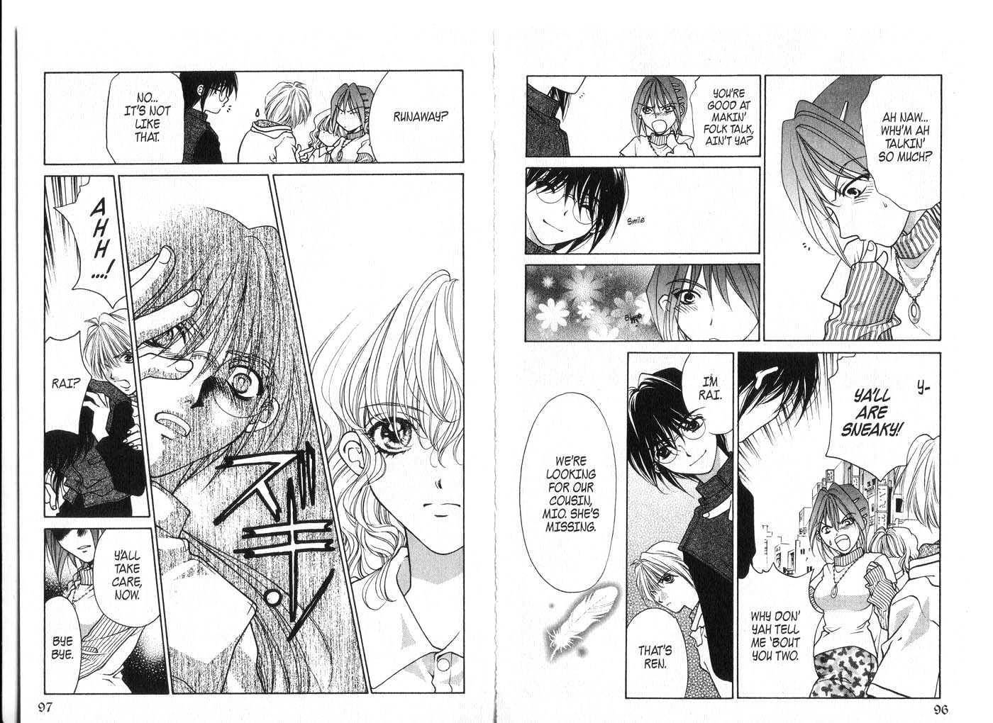 Diabolo Chapter 2.6 page 49 - Vol.2 Chapter 6 : 6 Omen I \ 7 Omen II \ 8 Suspicion \ 9 Awakening \ 10 Decision