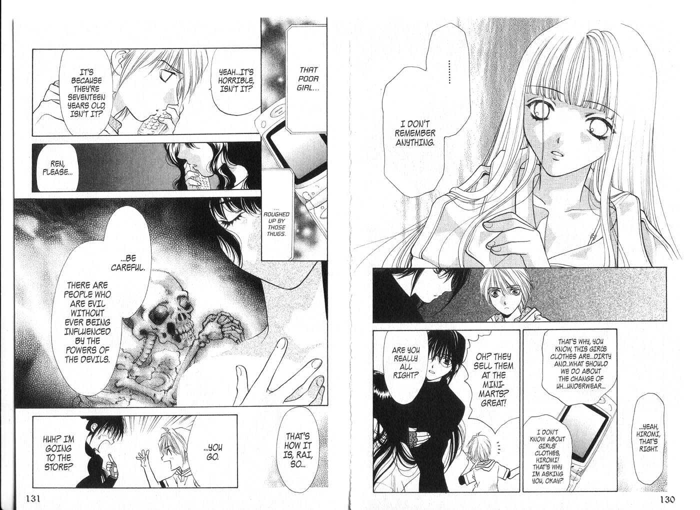 Diabolo Chapter 2.6 page 66 - Vol.2 Chapter 6 : 6 Omen I \ 7 Omen II \ 8 Suspicion \ 9 Awakening \ 10 Decision