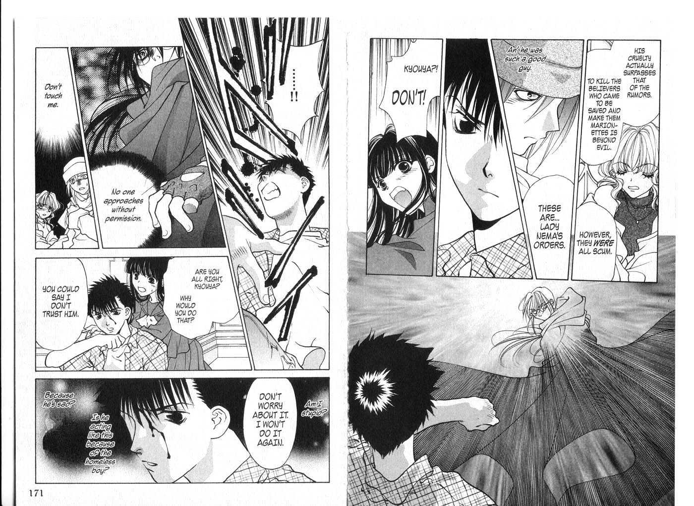 Diabolo Chapter 2.6 page 86 - Vol.2 Chapter 6 : 6 Omen I \ 7 Omen II \ 8 Suspicion \ 9 Awakening \ 10 Decision